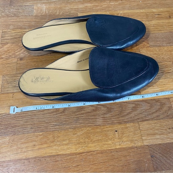 Urban Outfitters Black Driving Loafer Leather Mule Size 36 - Picture 10 of 10